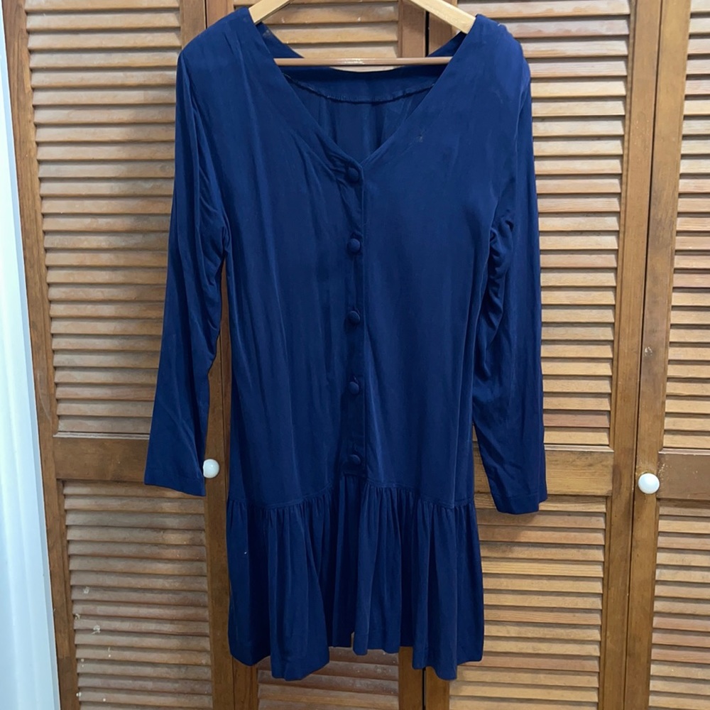 Vintage Contempo low waist dresser/long sleeves